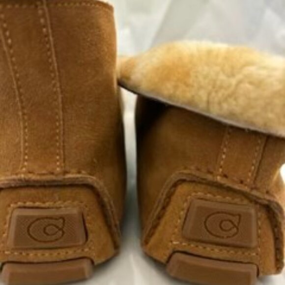 Coach Indoor/Outdoor shearling lined suede driver NWT men\'s Size 8-1/2D main image 7